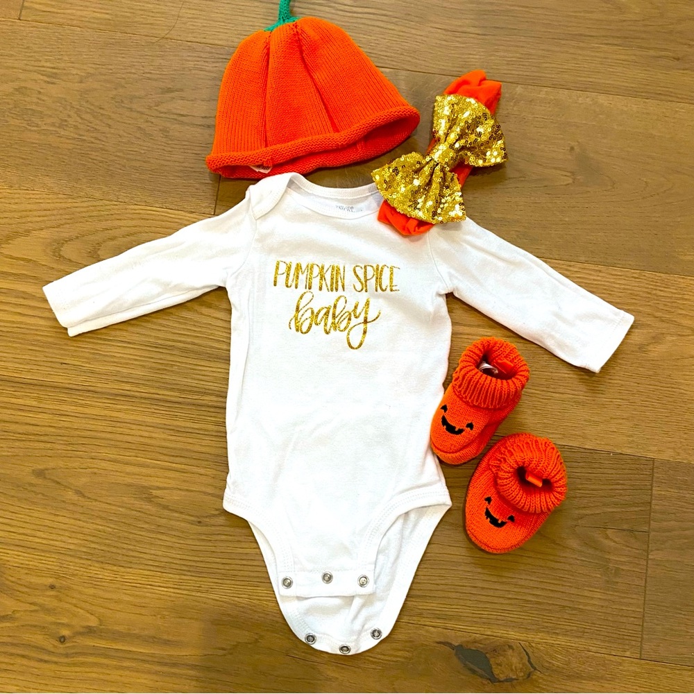 Baby Pumpkin photo outfit
